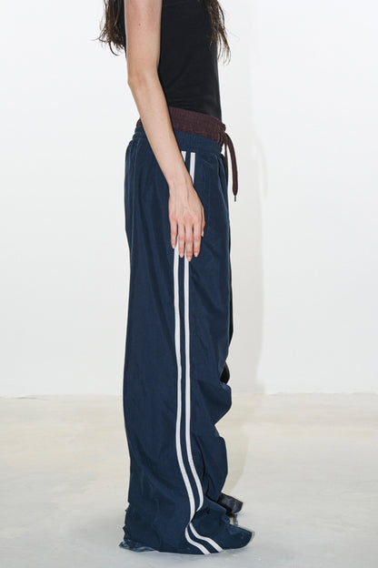 Double Layer Look Sports Pants