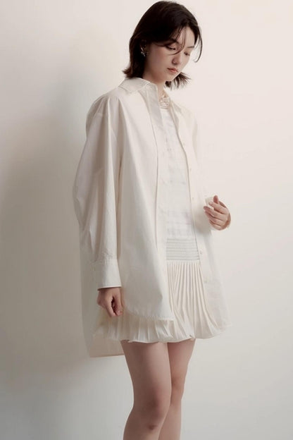 White Boyfriend Shirt