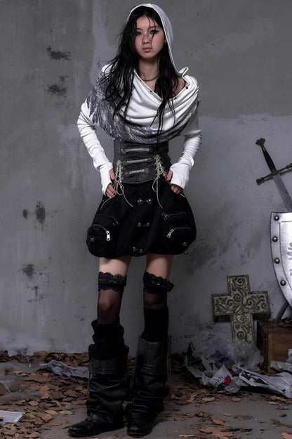 Vintage Knight Leather Waist Seal