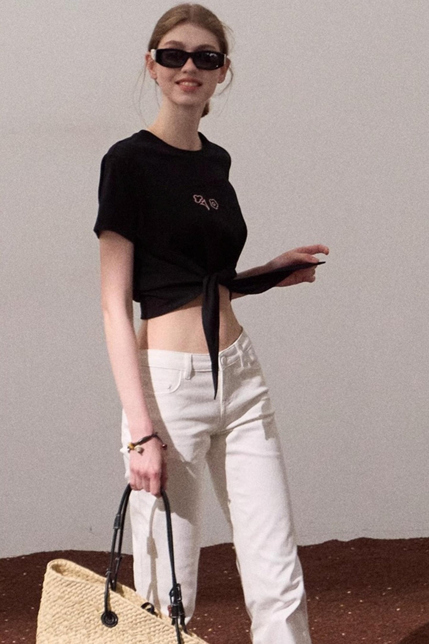 Summer Elegance Antibacterial T-Shirt