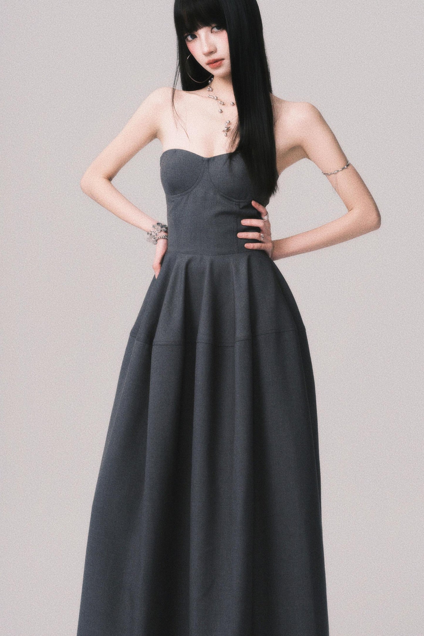 Cloud Fluffy Maxi Dress