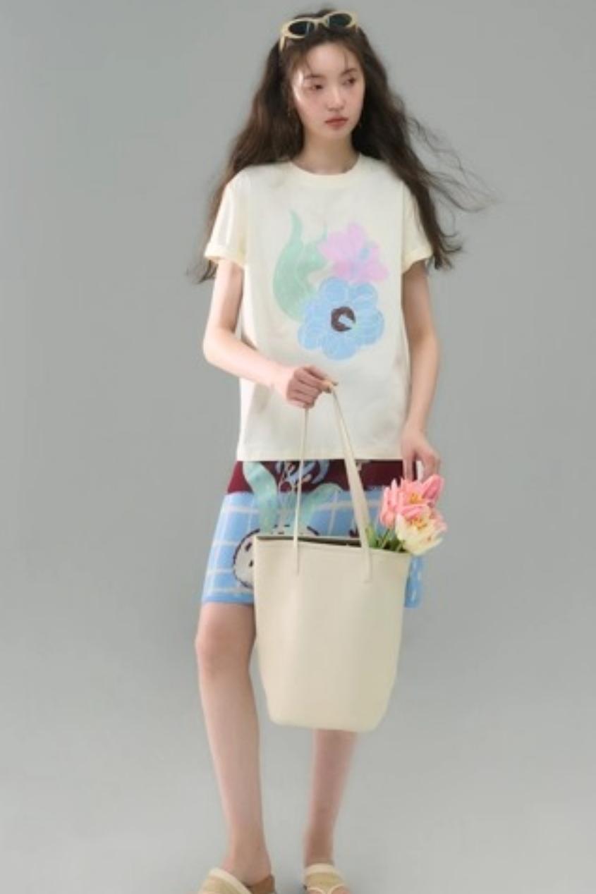 Original Lily Jacquard Tencel Vest Skirt Set-Up