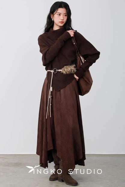 Ingko Latte Batwing Sweater