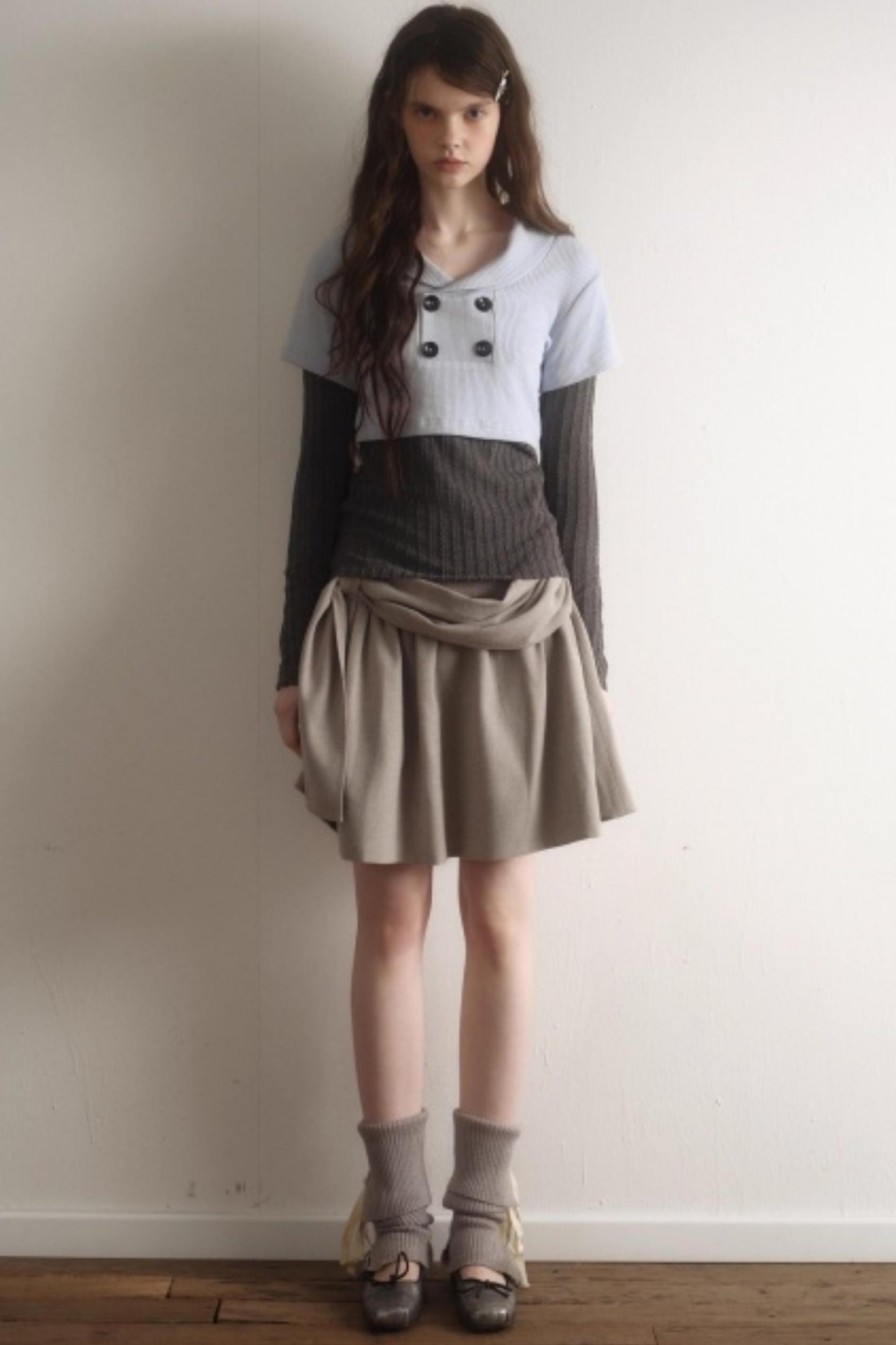 Vintage Sailor Knit Top