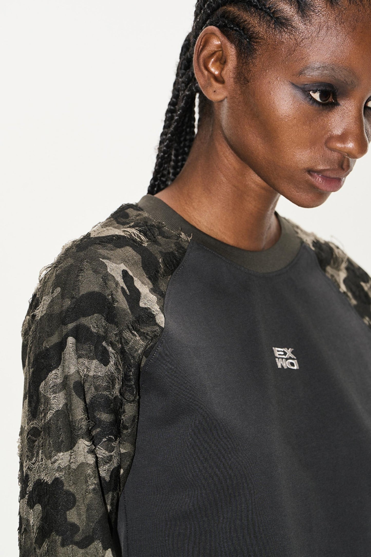 Embroidered Clash Tee