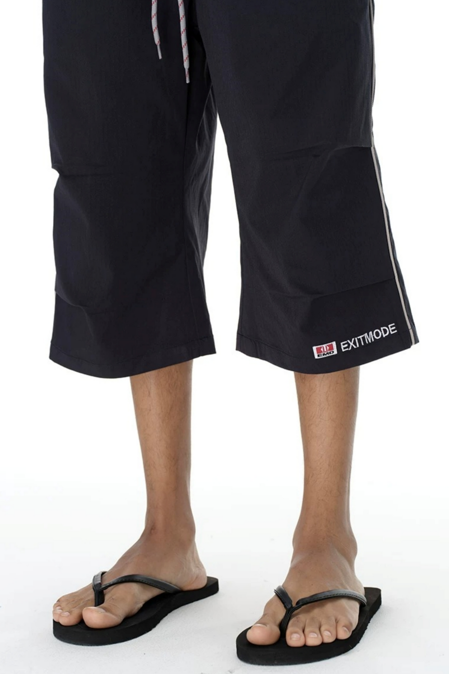Retro Pleated Cargo Shorts