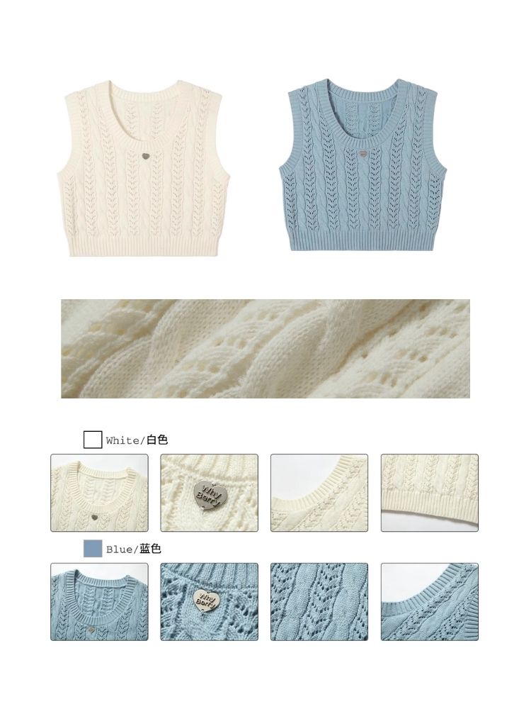 Solid color knit undershirt