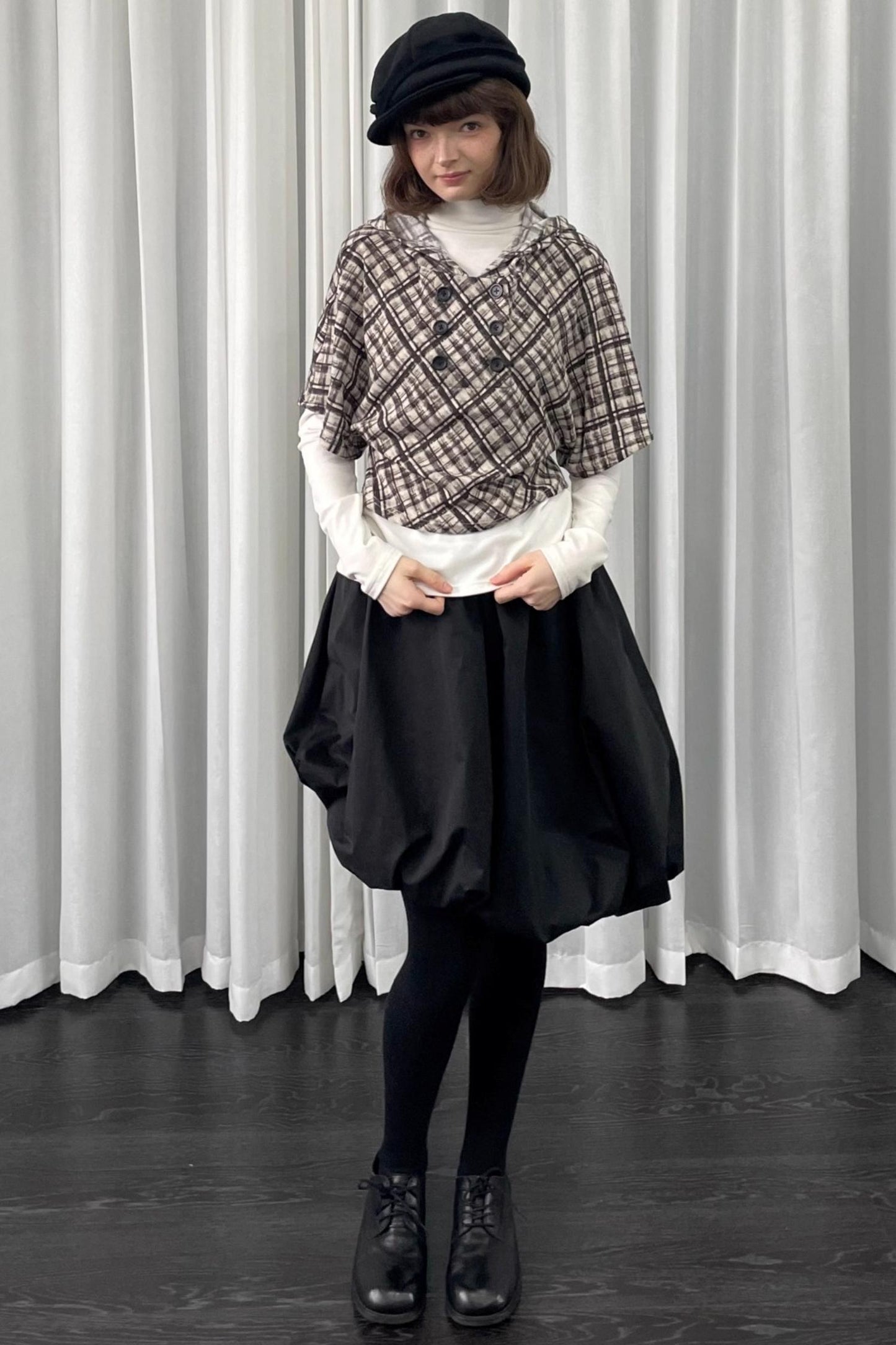 Striped Hooded Sweatshirt