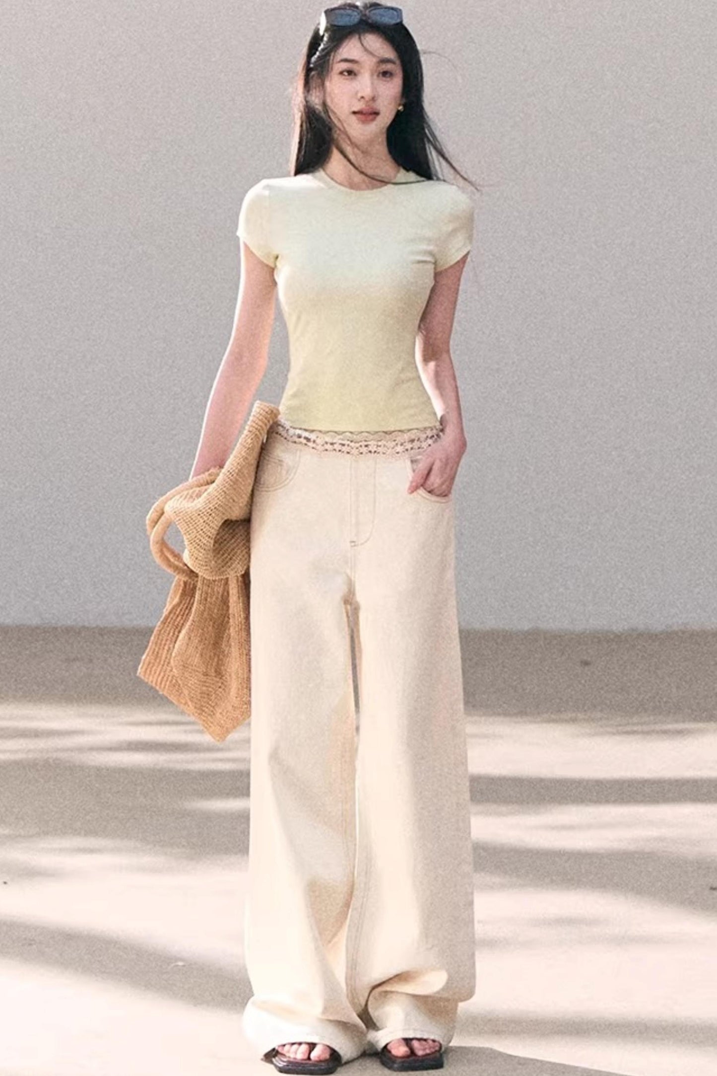 Melody Gradient Lace Top