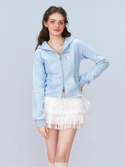 Angel Rabbit Sweatshirt Jacket