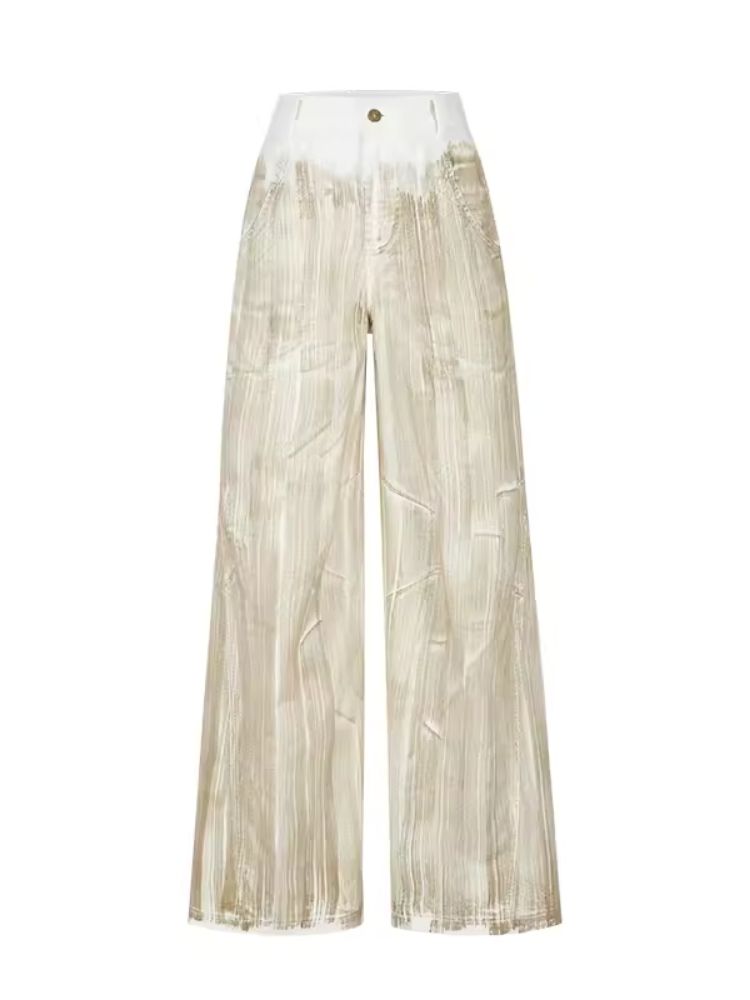 Wide Leg Straight Leg Jeans