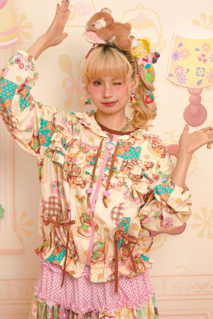 Patchwork Hooded UV Protection Jacket