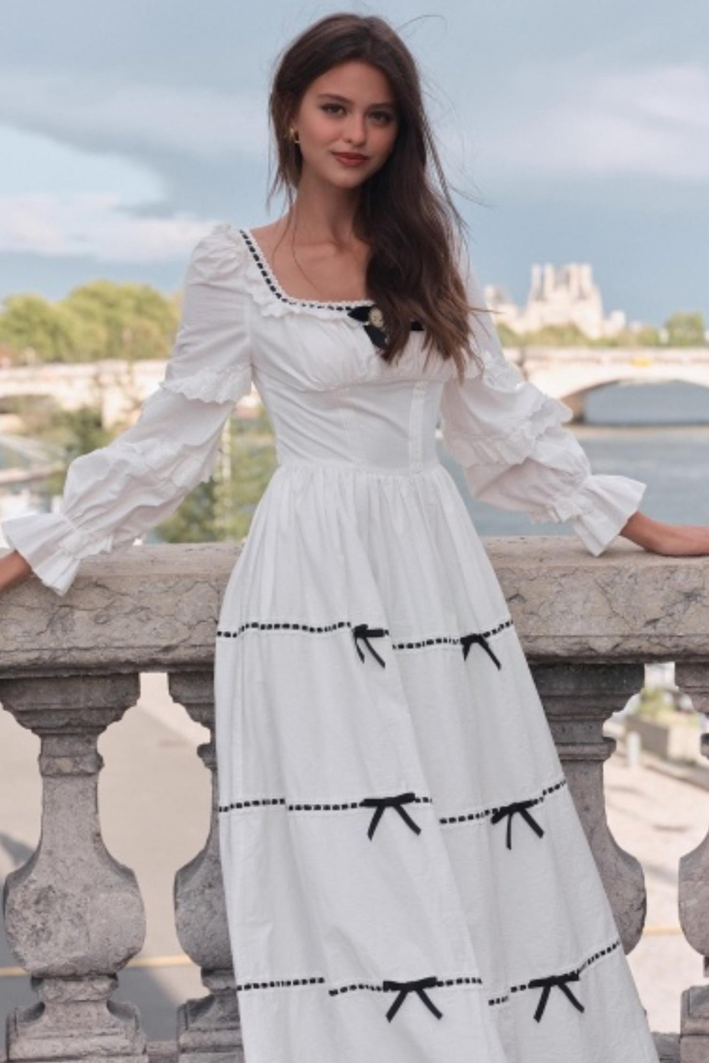 Lace Ghost Ode Dress Set-Up