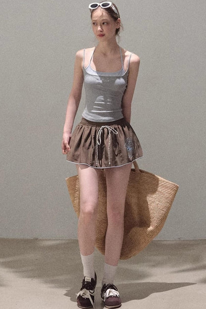 Summer Embroidered Camisole