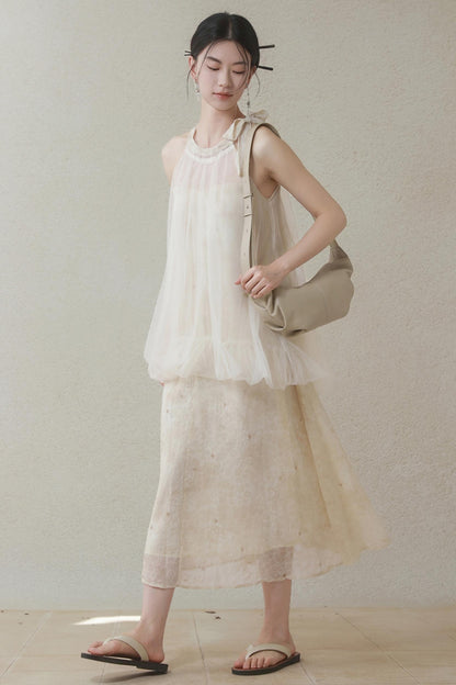 Summer Cloud Mesh Dress