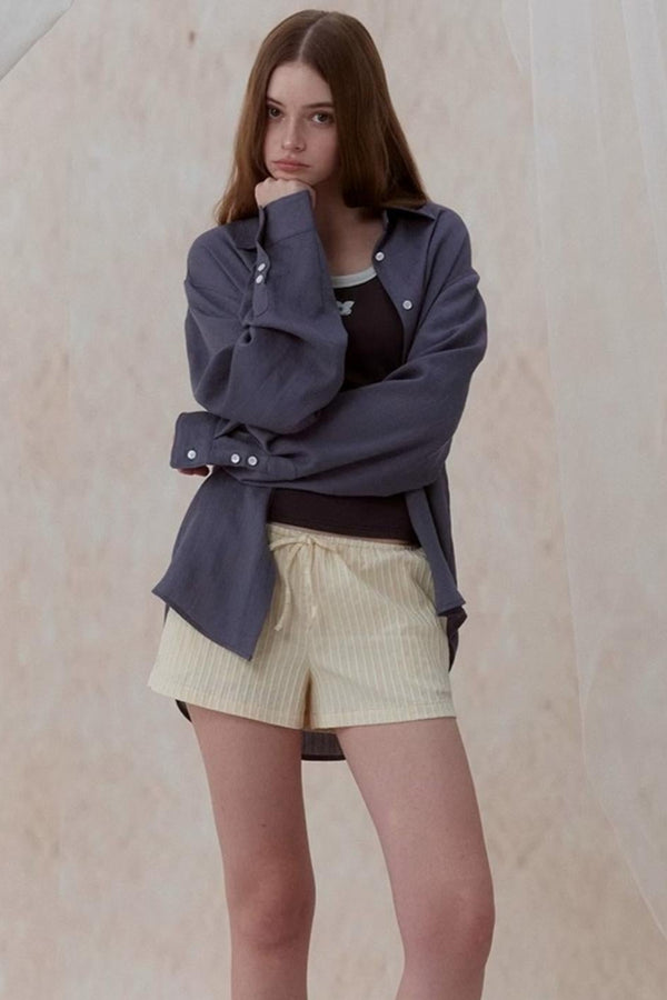 Evening Linen Blend Shirt