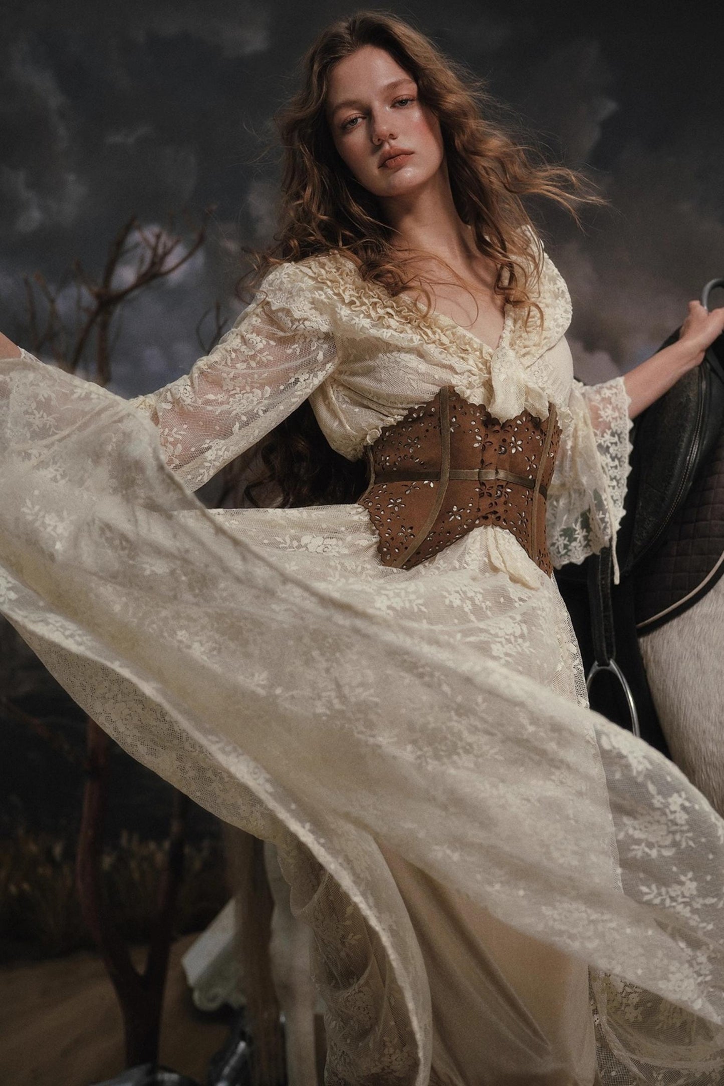 Princess Charming Lace Dress Set-Up