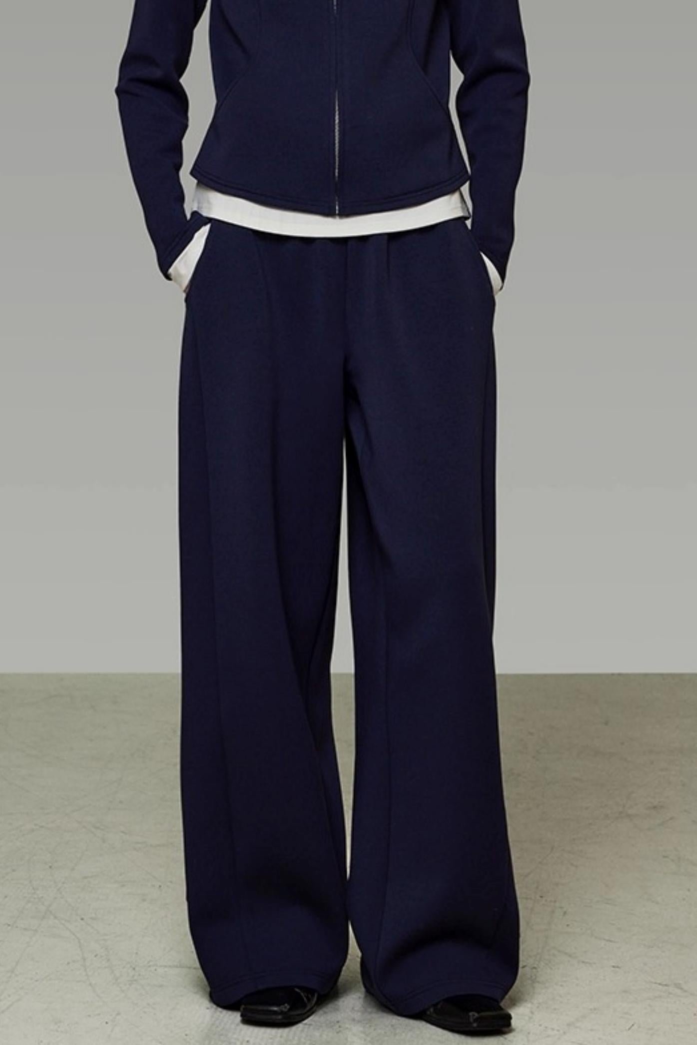 Fur Collar Jacket Set-Up