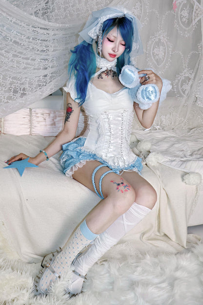 Original Two-Tone Strappy Vest Set-Up