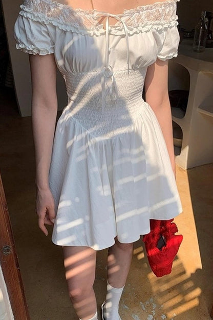 Uena Lace A-Line Dress