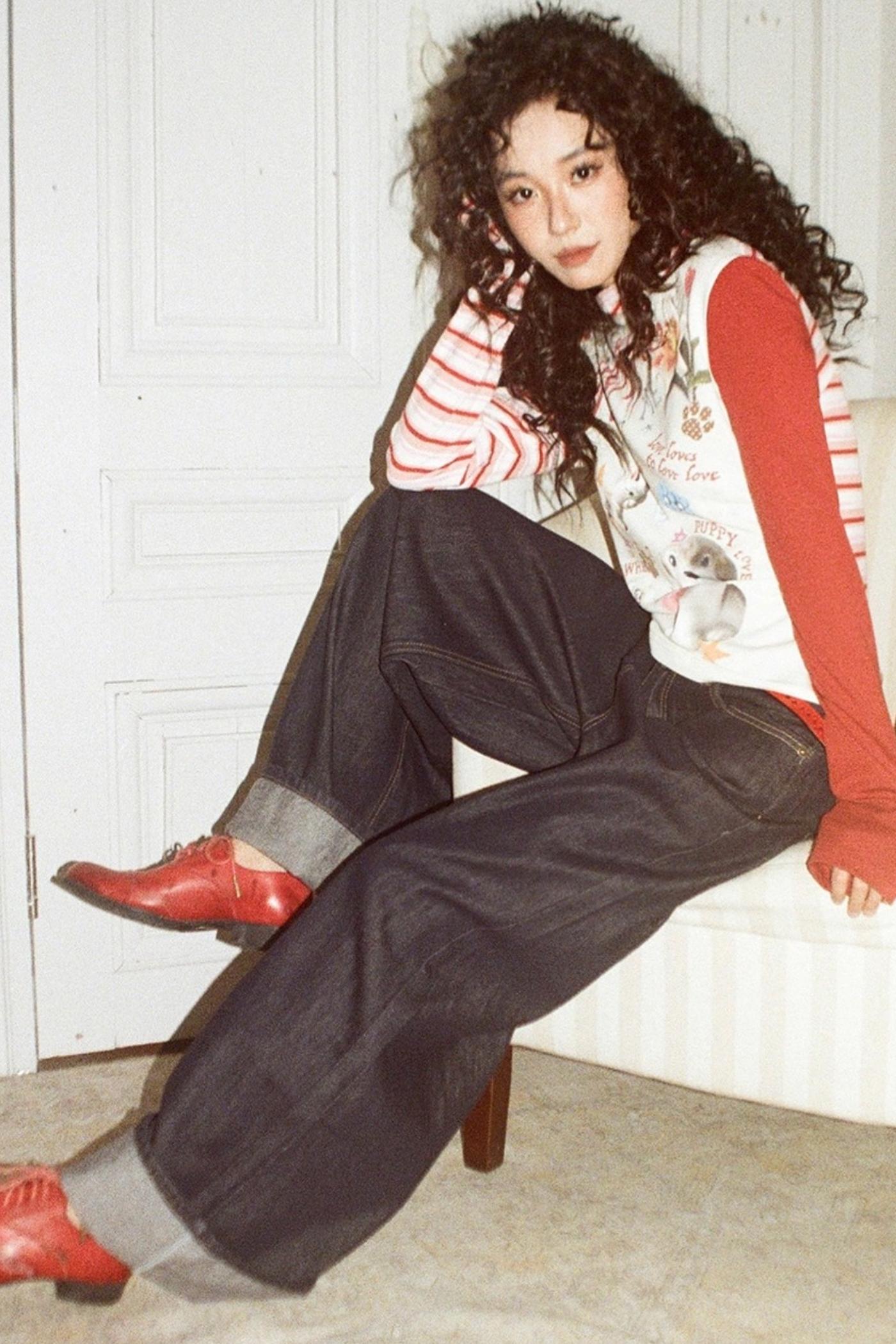 Disorder Loose Wide-leg Jeans