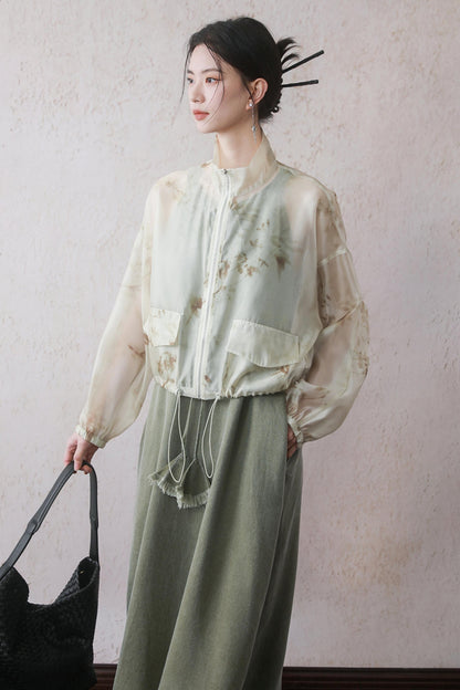 Green Tassel Tank Dress