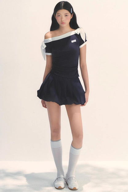 Sunset Pleated Skirt