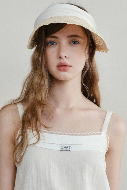 French Banana Fiber Sun Hat