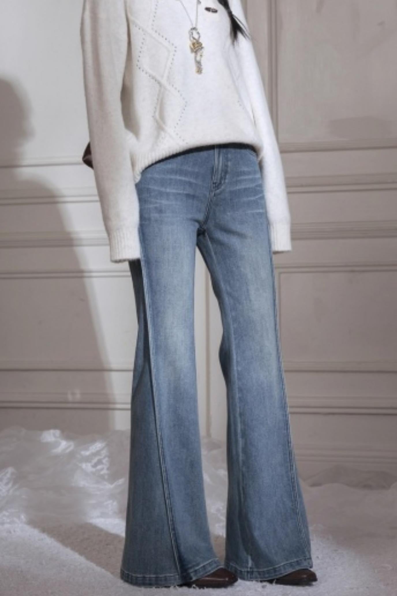 Asymmetrical Collar Knit Sweater