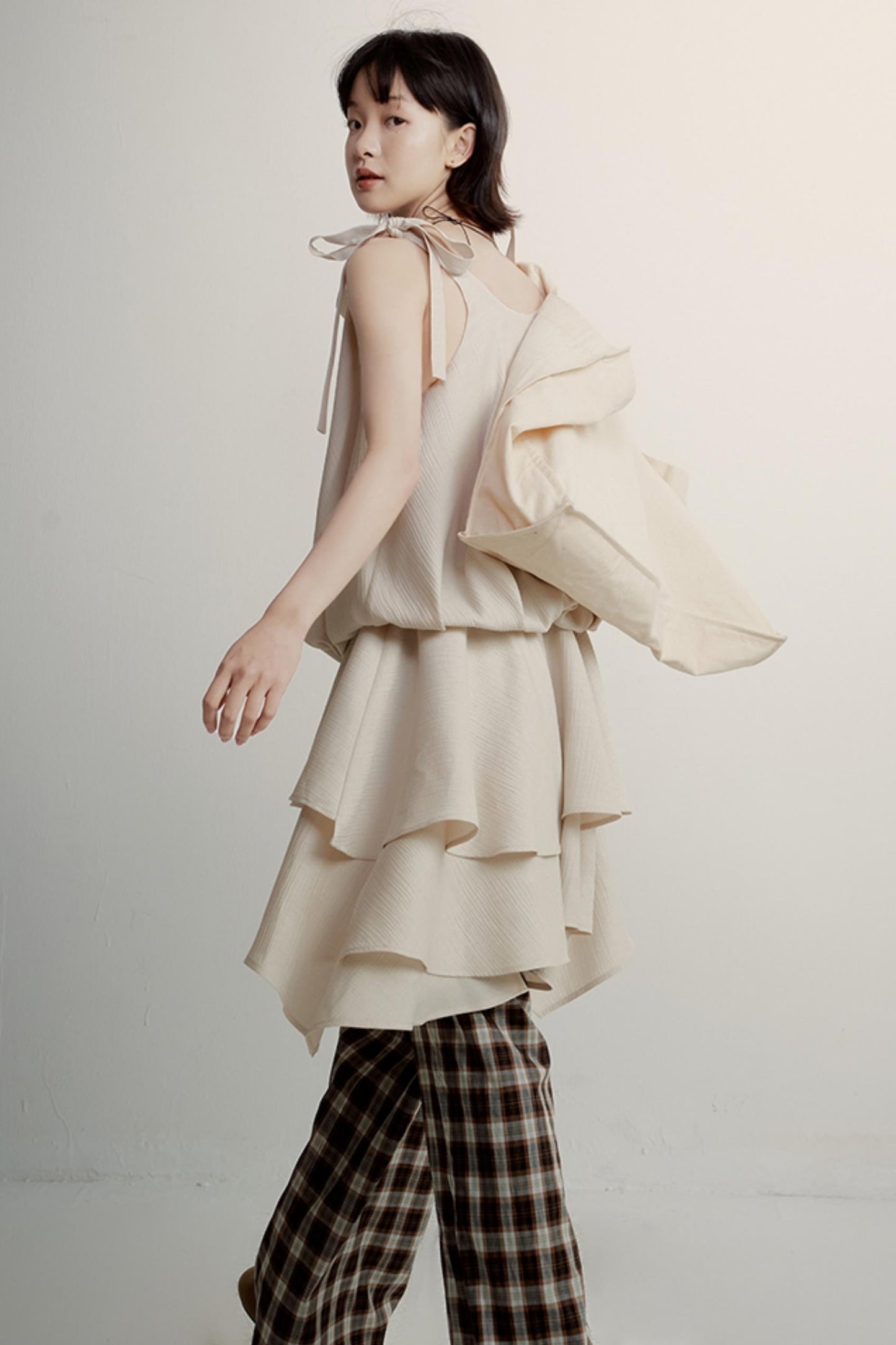 Tramp Geometric Slouchy Pants