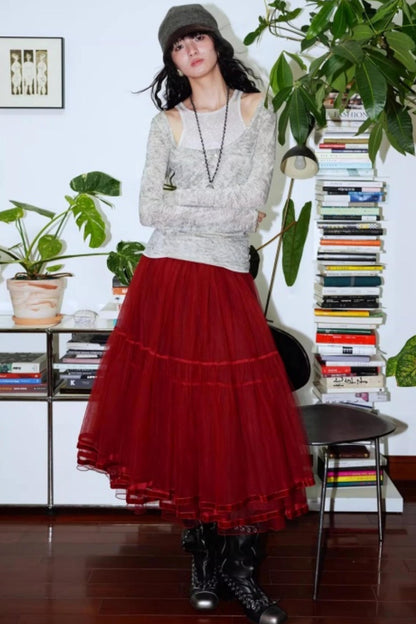 Vintage Acetate Knitted Top