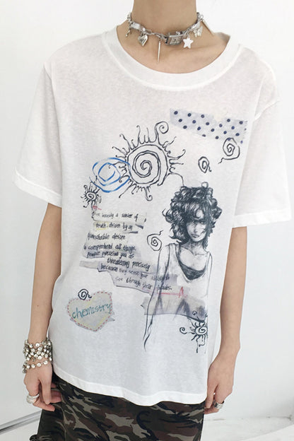 Chemical Retro Girl Tee