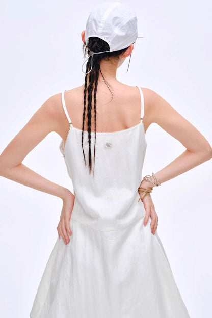 Moonlight Lace Slip Dress