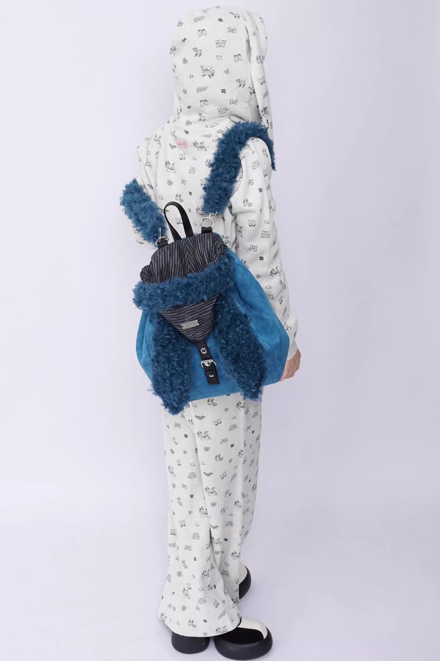 Ear Furry Crossbody Bag