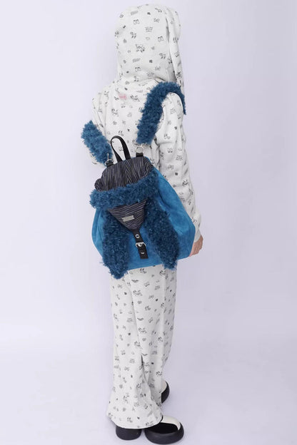 Ear Furry Crossbody Bag