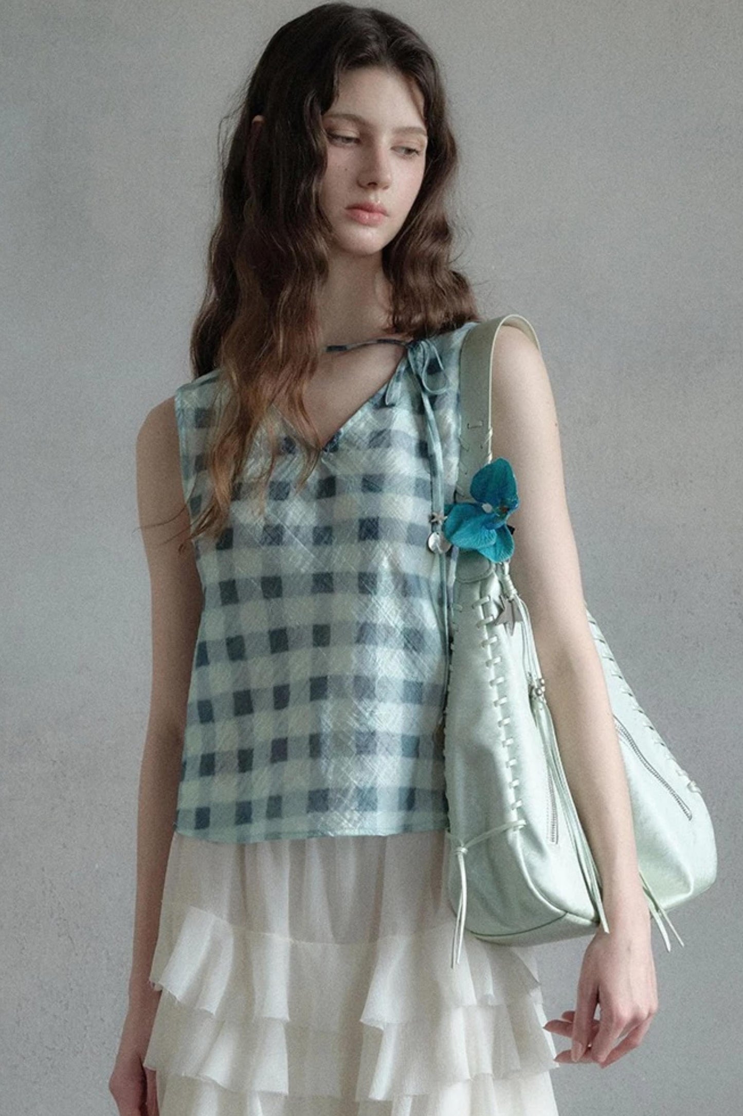 Blue Island Reversible Vest Top