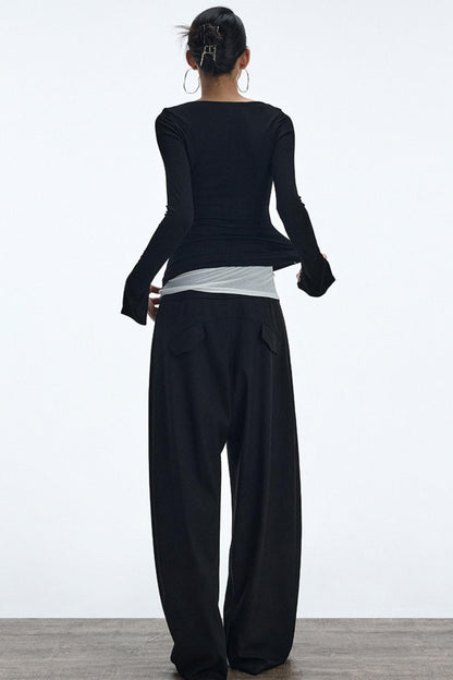 Winter Wide-Leg Trousers