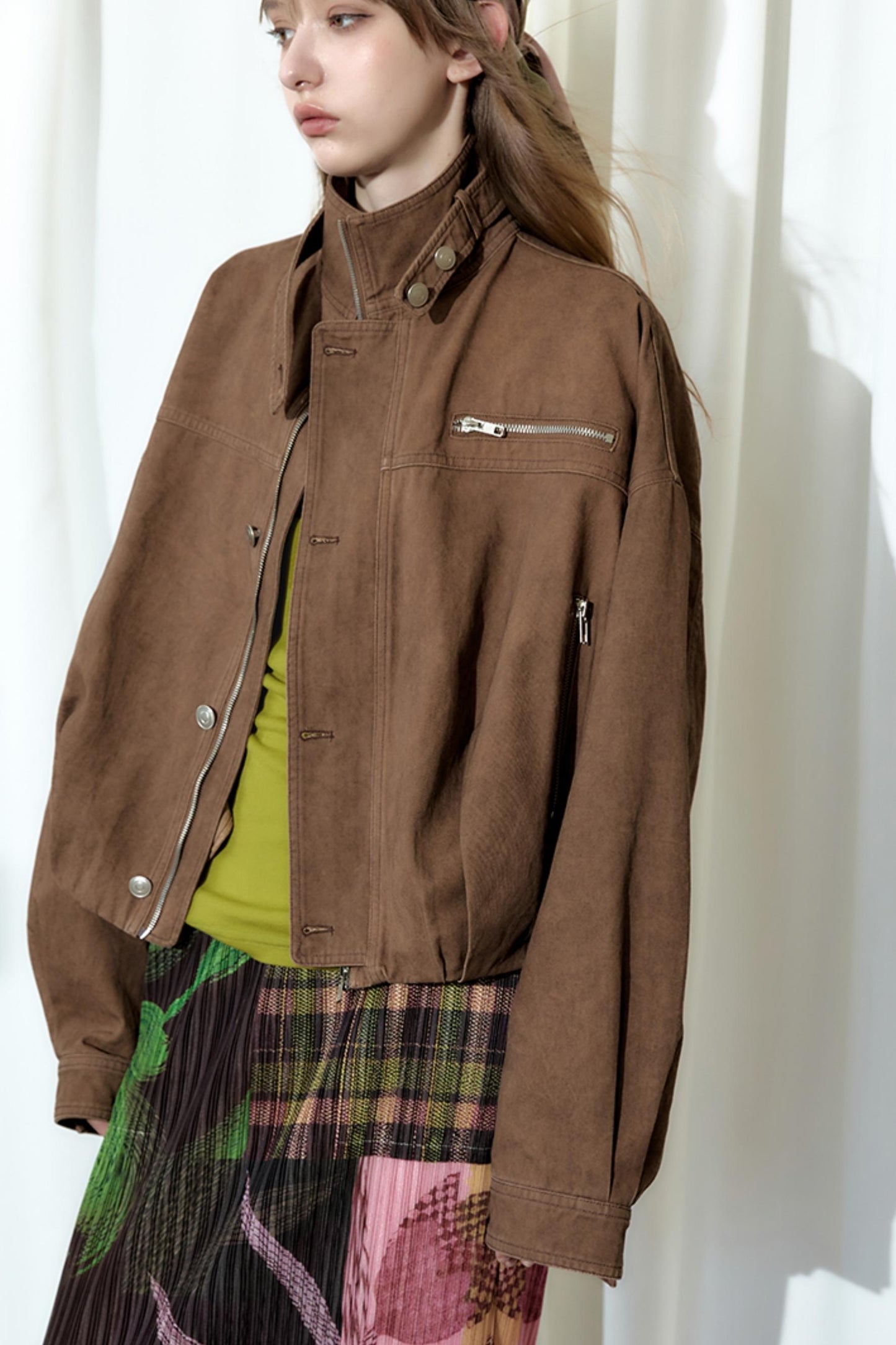 Tailoring Cargo Heavy Jacket