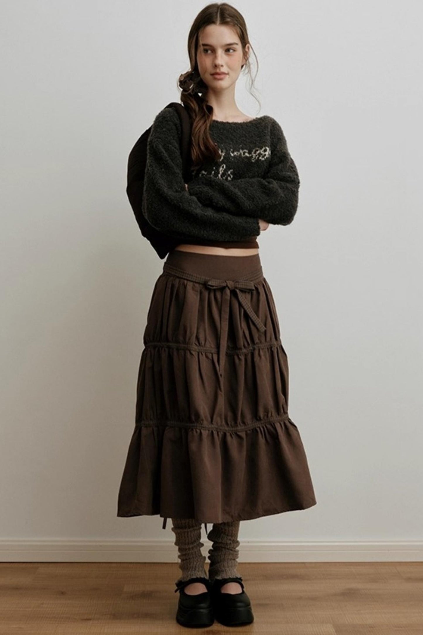 Light Luxury Wool Jacquard Sweater