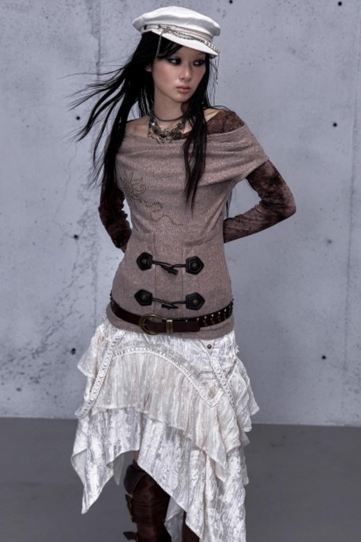 Wasteland Wanderer Knitted Top