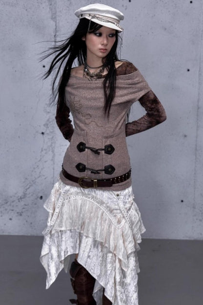 Wasteland Wanderer Knitted Top