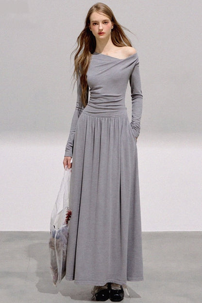 Cool Goddess Swing Collar Waist Dress