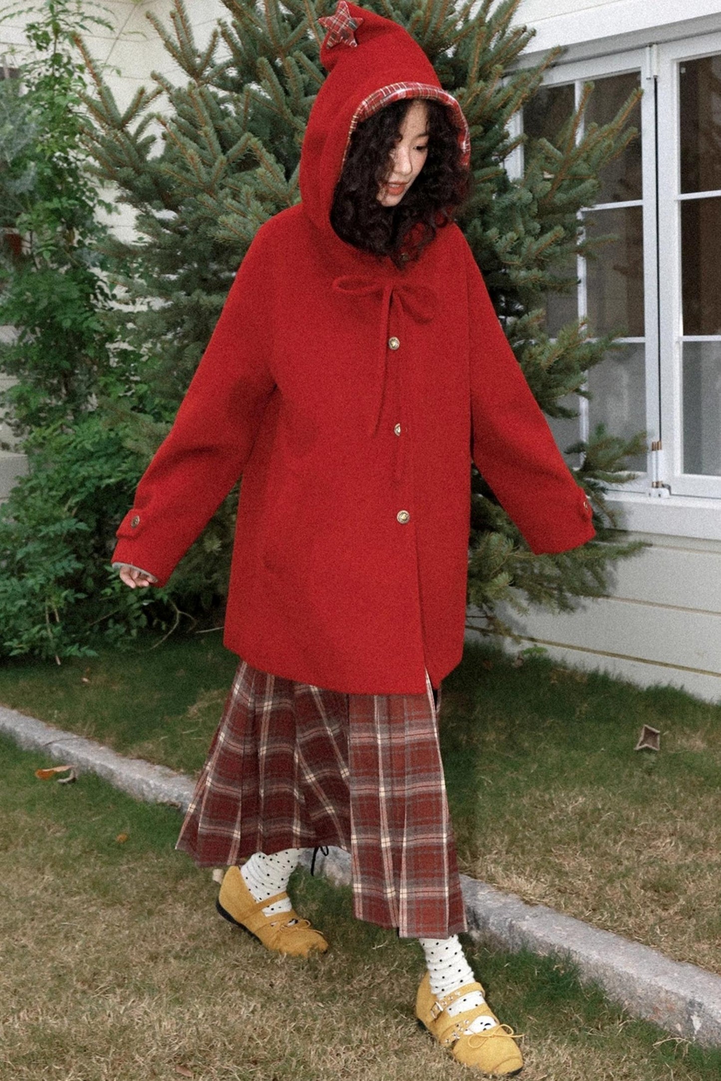 Falling Star Wool Coat Set-Up