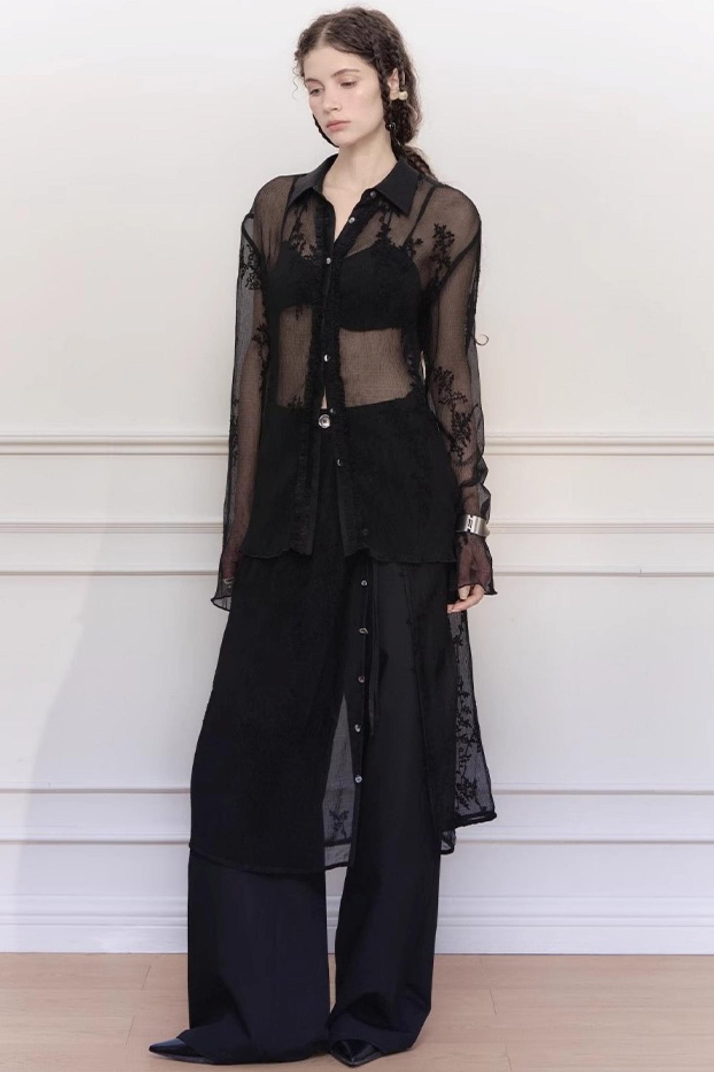 French Layered Sunscreen Top