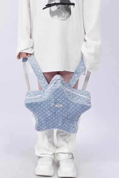 Star Denim Bag