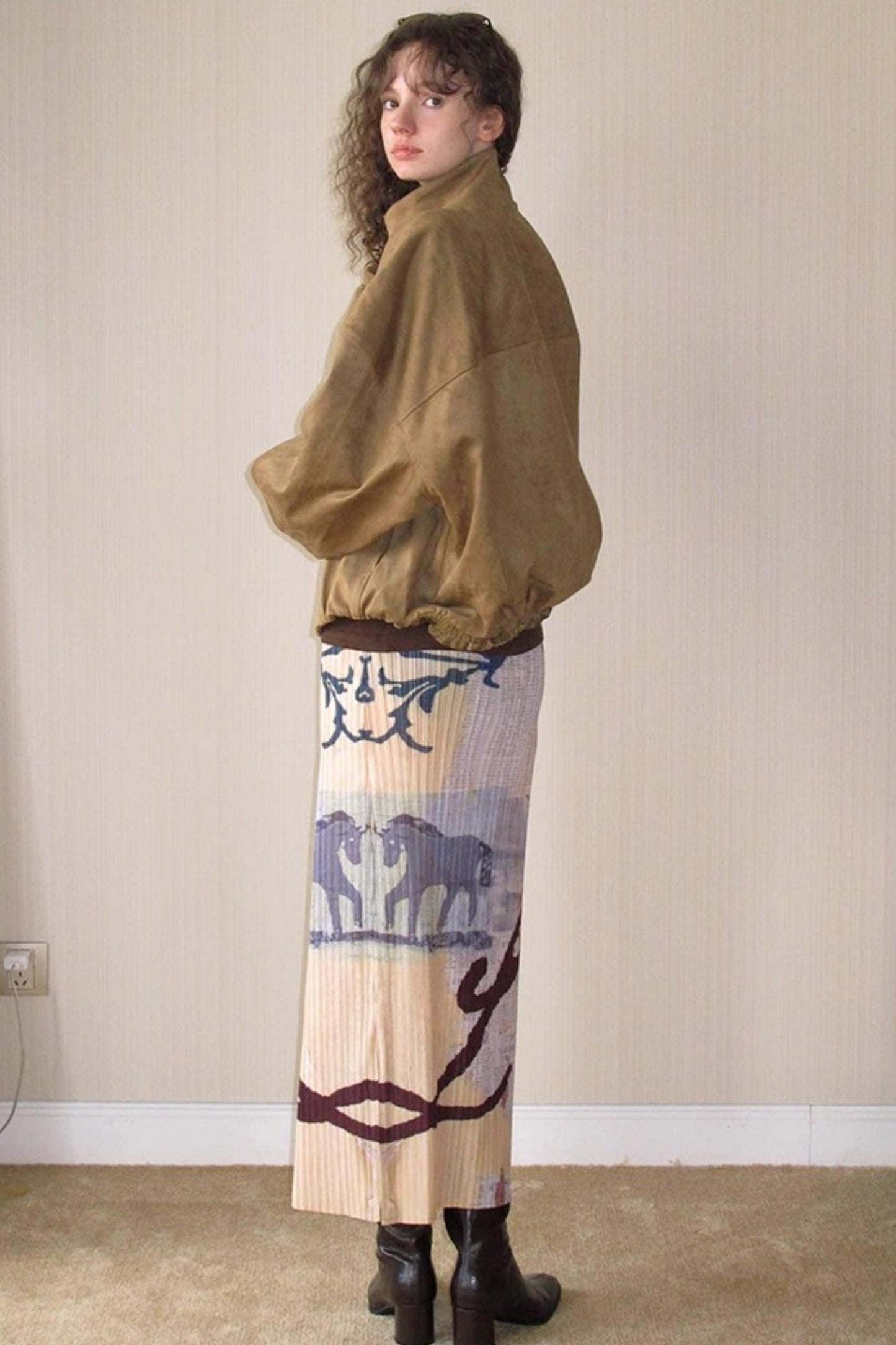 Suede Barcelona Jacket Set-Up