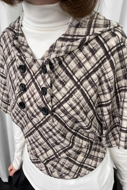 Striped Hooded Sweatshirt