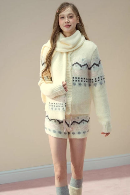 Sunset Knitted Jacket Set-Up