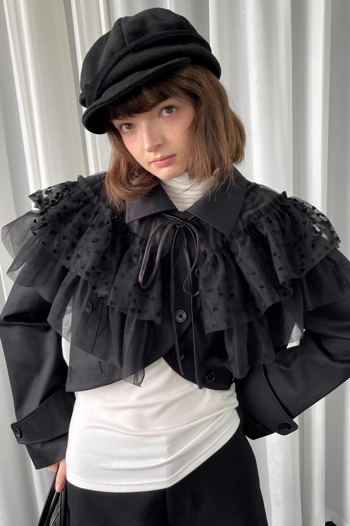 Black Versatile Short Jacket