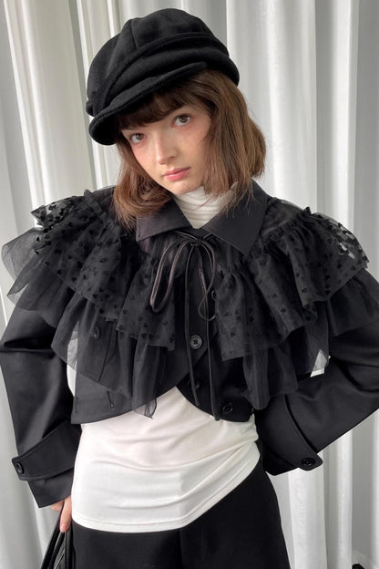 Black Versatile Short Jacket